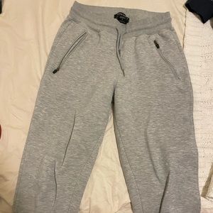 Grey sweatpants